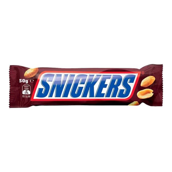 Snickers Peanut Caramel Chocolate Bar (50g)