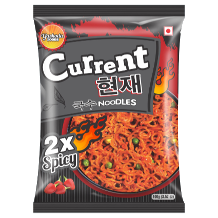 Current 2X Spicy Korean Noodles (100g)