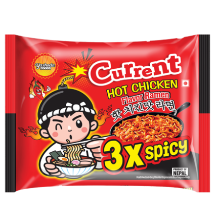 Current 3X Spicy Hot Chicken Noodles (100g)