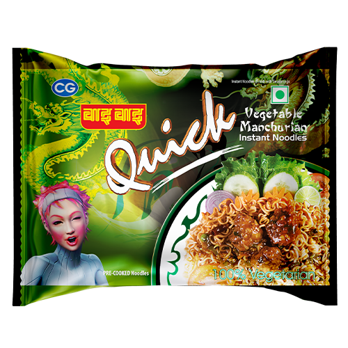 Wai Wai Quick Veg Manchurian Noodles (Pack)
