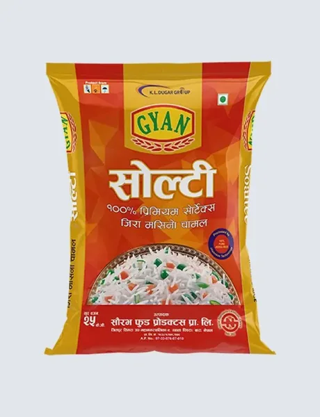 Gyan Solti Jeera Rice 25kg