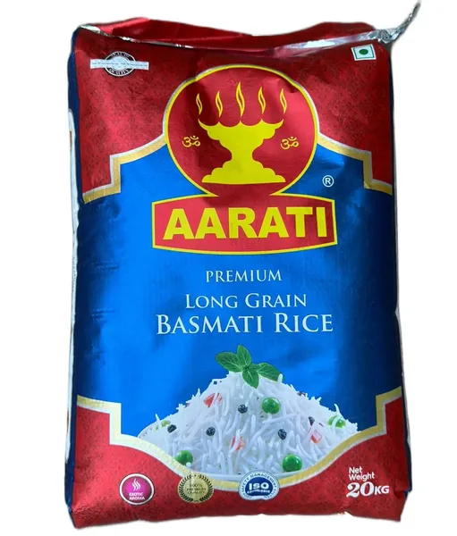 Aarati Basmati Rice 20 kg